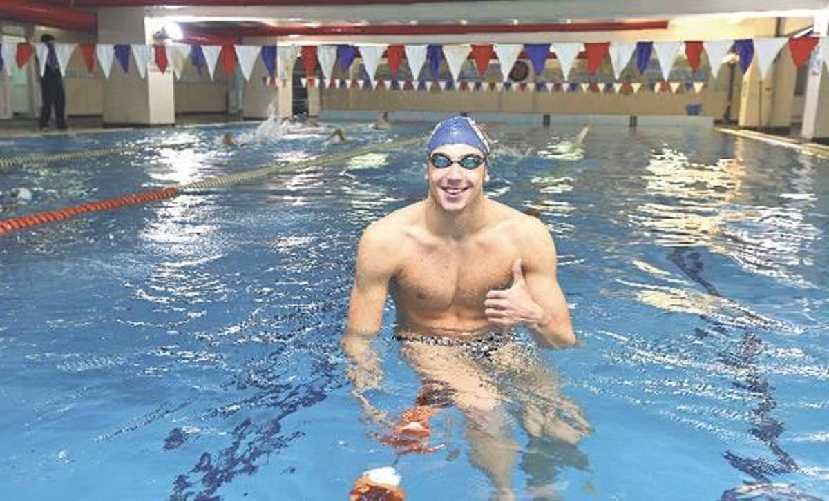 michael phelps yüzme antrenmanı