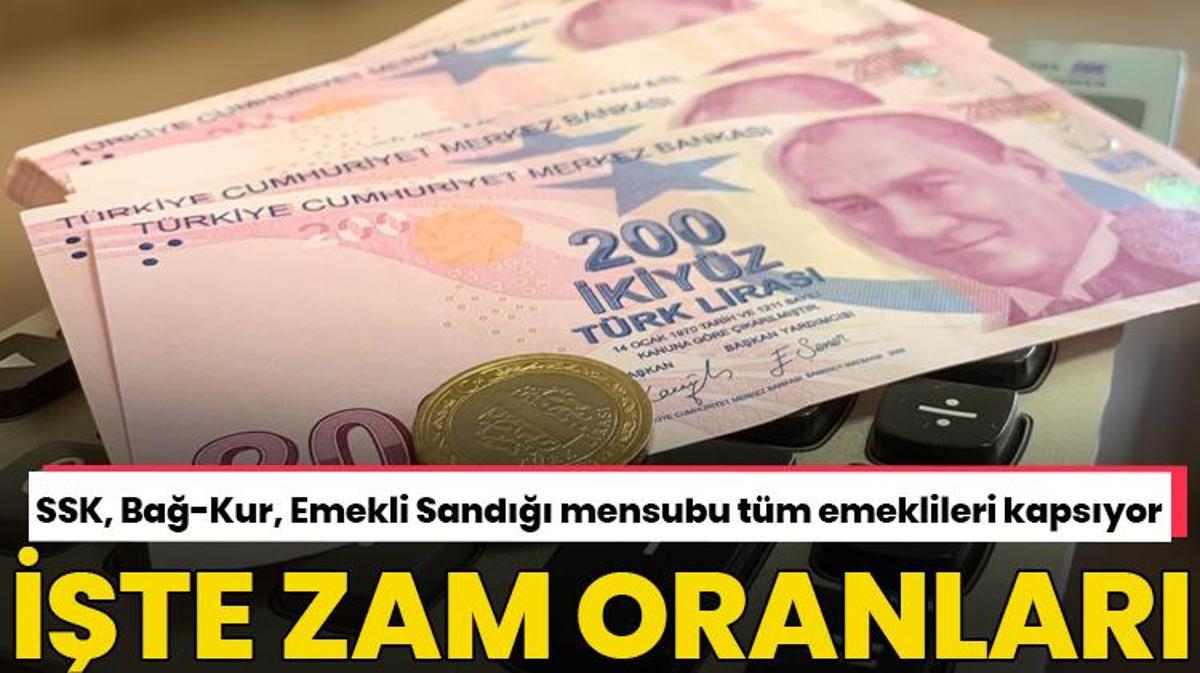 Emekliye Dev Zam! SSK, Bağ-Kur, Emekli Sandığı Mensubu Tüm Emeklileri ...