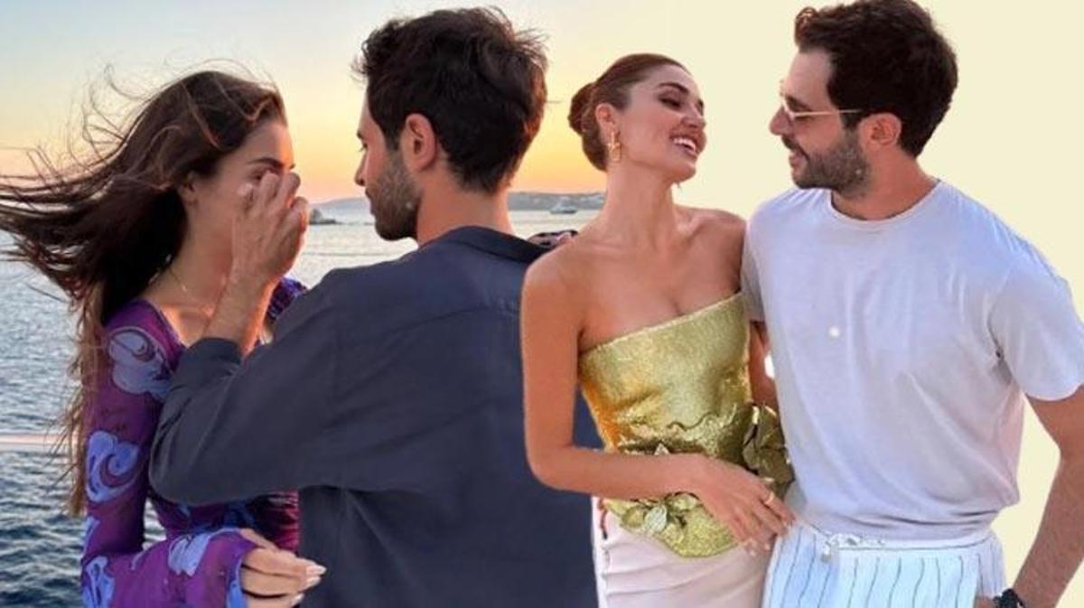 Hande Ercel Inci Hande Erçel ve Hakan Sabancı tatile doymuyor! Şimdi de Mauritius'a ...