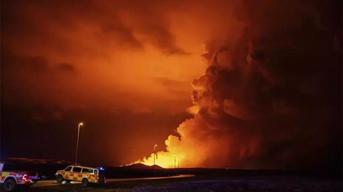 İzlanda'da aralık ayından bu yana 4 yanardağ patlaması