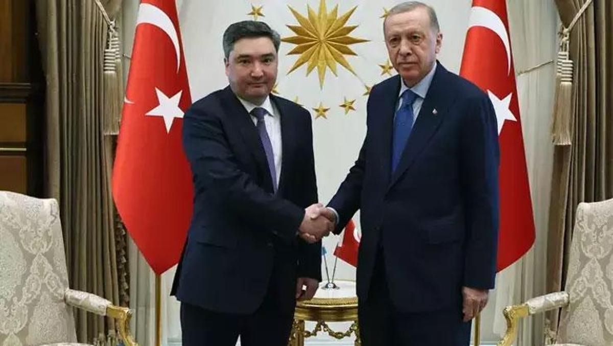 Cumhurbaşkanı Erdoğan Kazakistan Başbakanı Bektenov u kabul etti