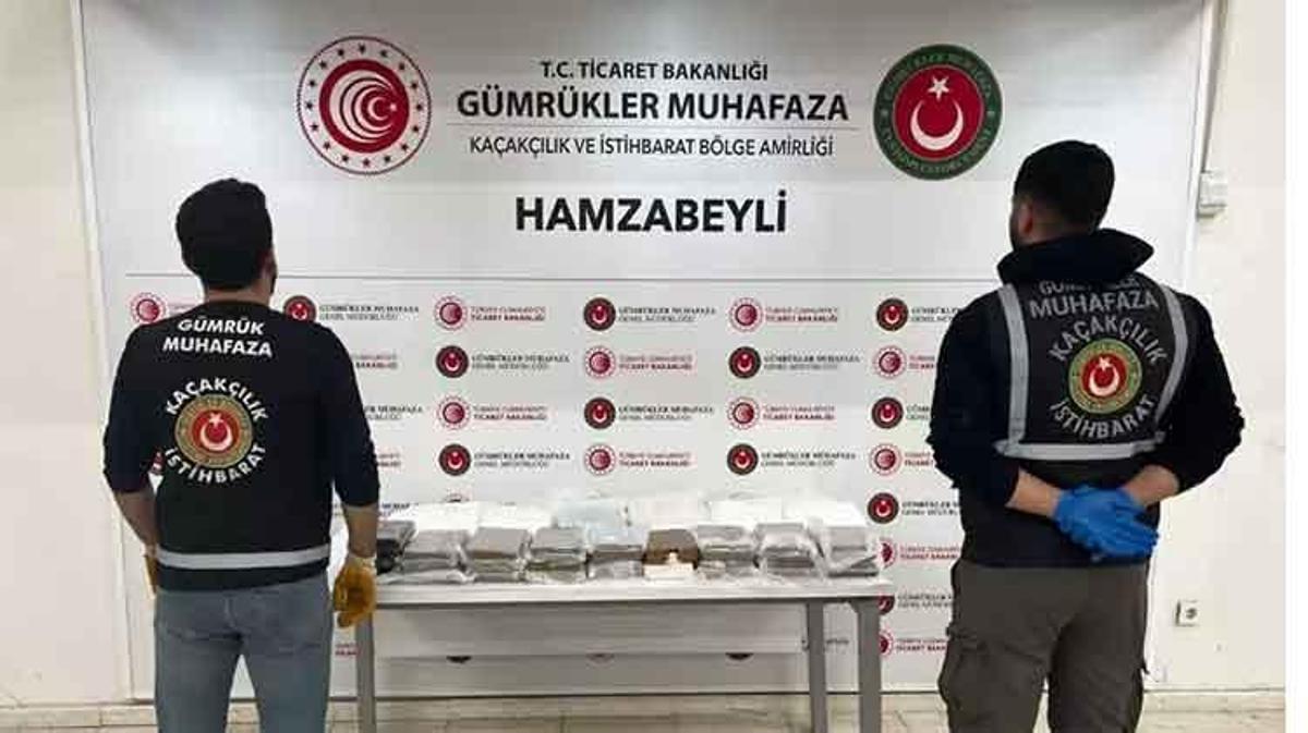 Customs Crackdown: 103 Million Lira Worth of Illicit Drugs Confiscated in Daring Operation