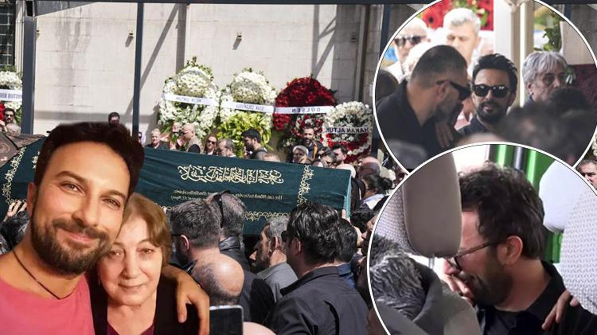 Tarkan annesi Neşe Tevetoğlu'na böyle veda etti! Gözyaşları sel oldu ...