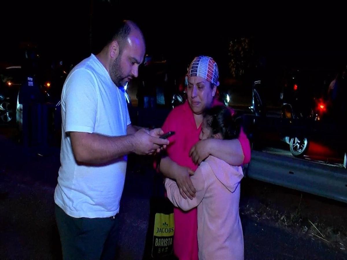 Bayrampaşa'da trafik kazası sonrası olay yeri