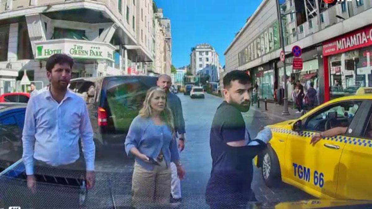 Beyoğlu'nda yol verme kavgası