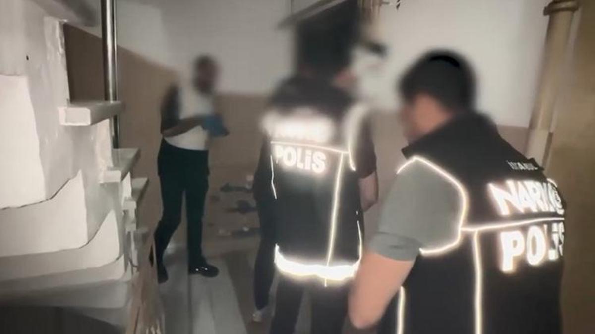 İstanbul'da uyuşturucu operasyonu