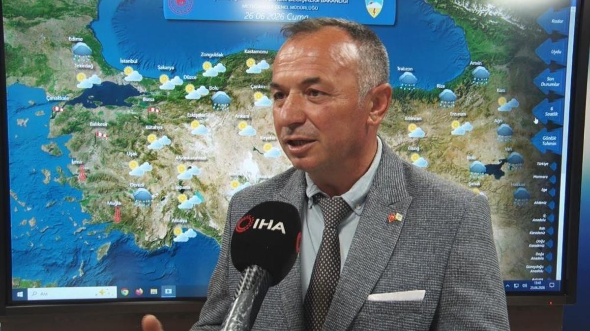 Meteoroloji Genel Müdürlüğü binası veya bir hava durumu haritası.