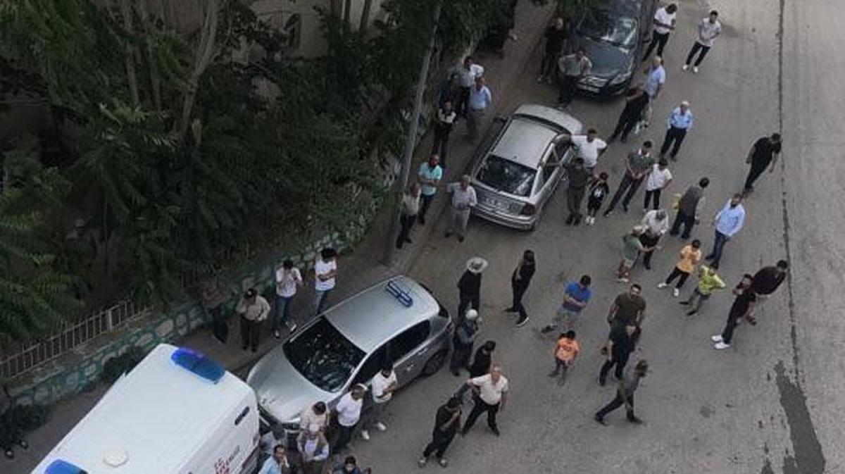 Siirt'te yangın çıkan apartman binası