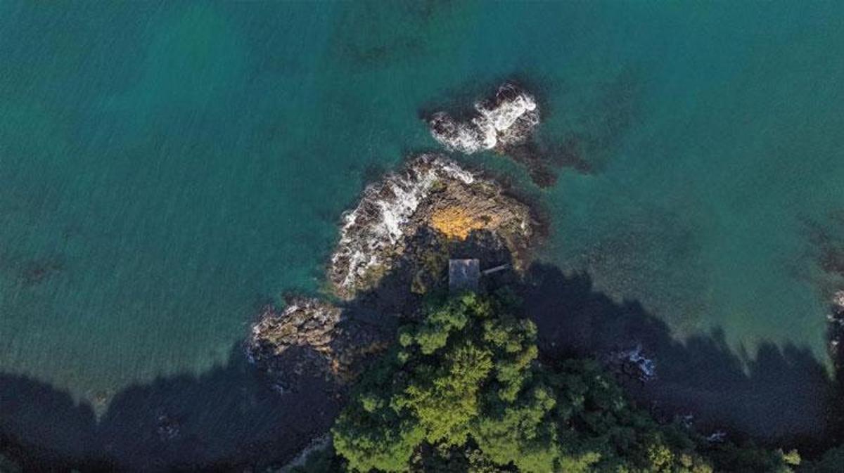 Çorum'da mağarada mahsur kalan vatandaşı kurtarma çalışmaları
