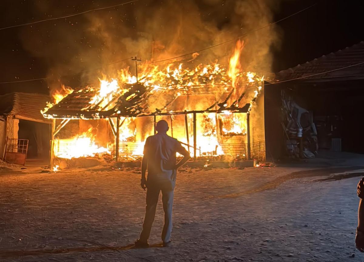 Kulu'da müstakil evde çıkan yangın söndürüldü