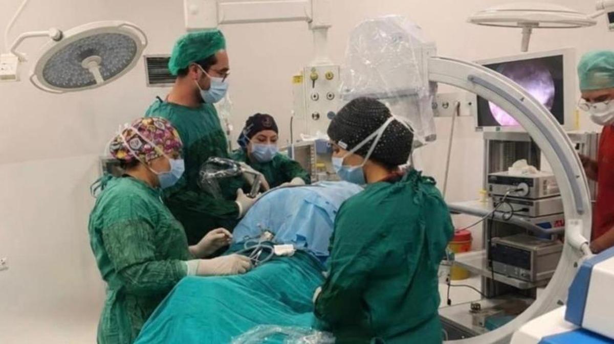 Dinar Devlet Hastanesi'nde bir ilk!