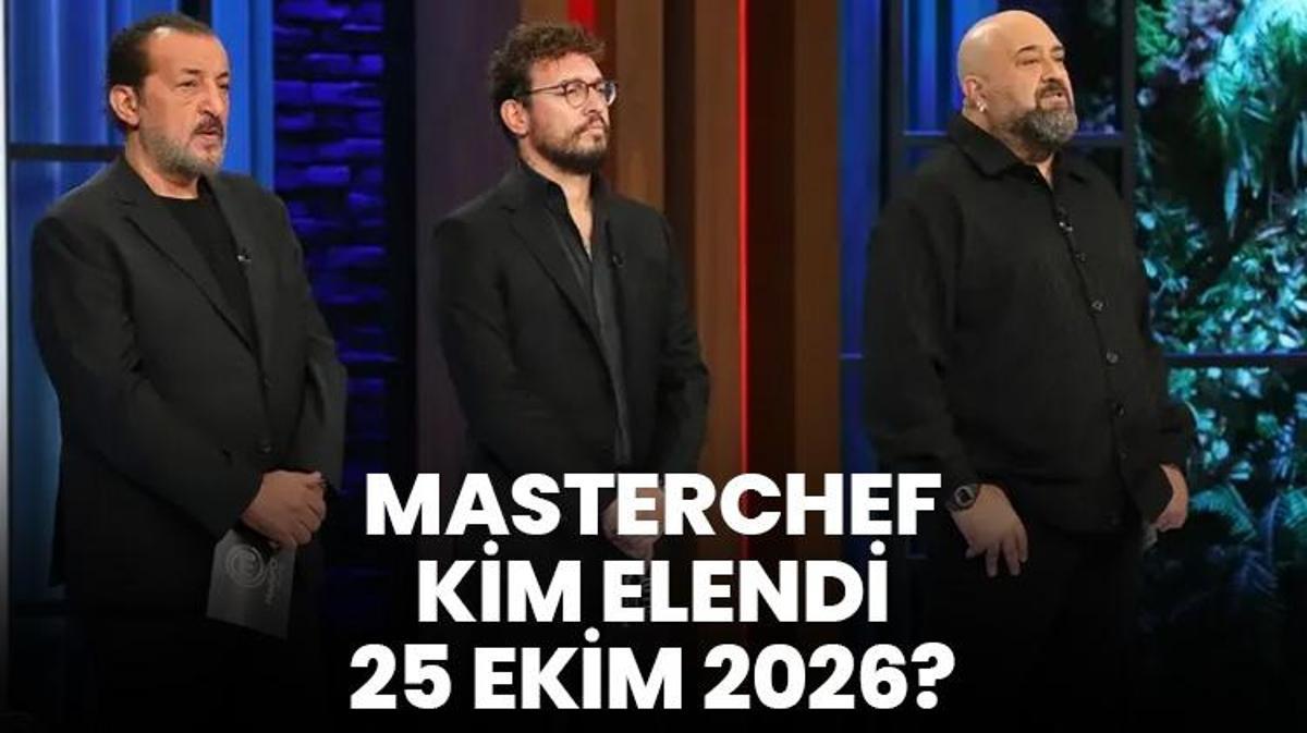 MASTERCHEF KİM ELENDİ 25 EKİM 2026? Dün akşam MasterChef Türkiye’ye veda eden isim Emre oldu!