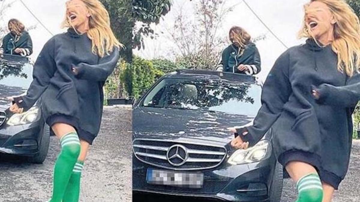 Biricik Suden’in pozu olay yarattı!