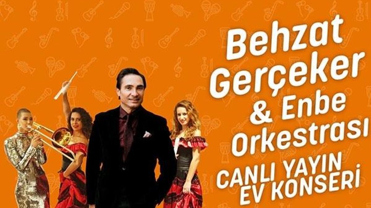 #EvdeKal#MüzikleKal Behzat Gerçeker ve ENBE Orkestrası canlı canlı evlere konuk oluyor!