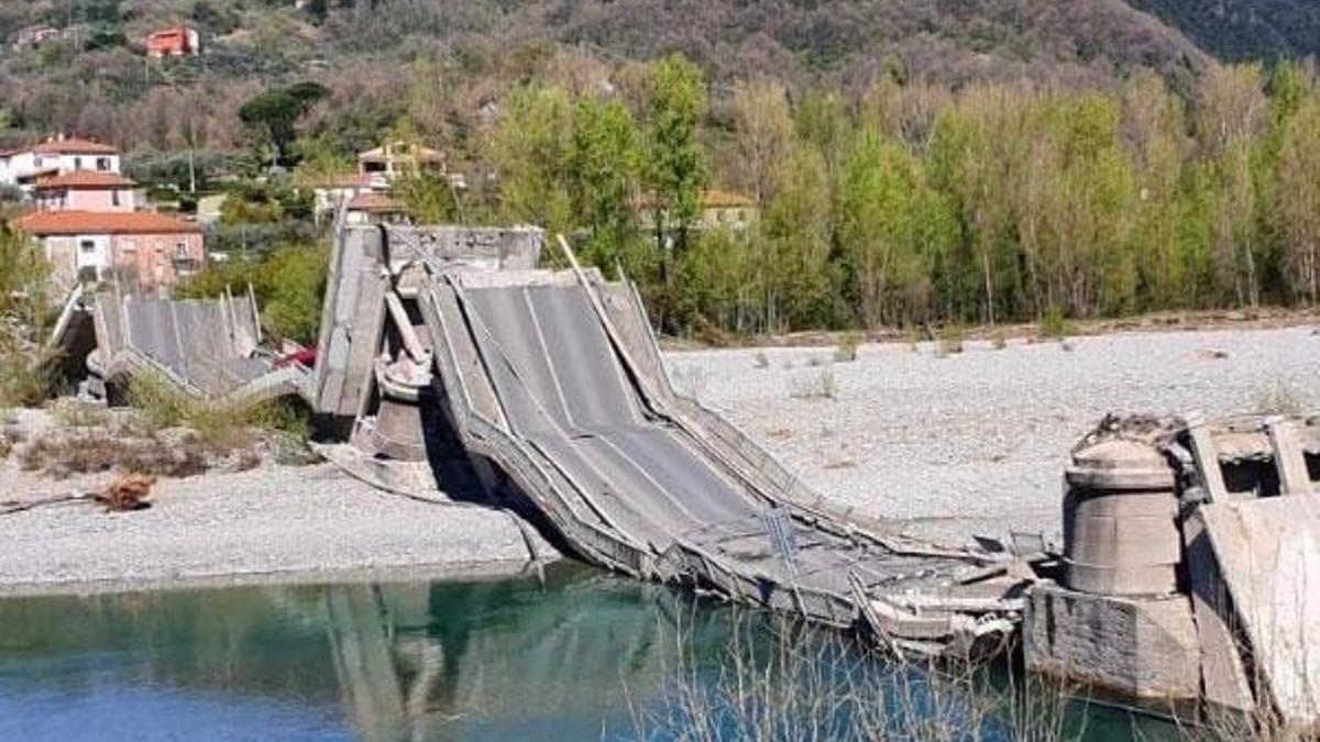 İtalya'da köprü çöktü: 1 yaralı