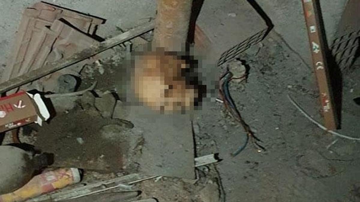 İş merkezinin çatı katında insan kafatası bulundu