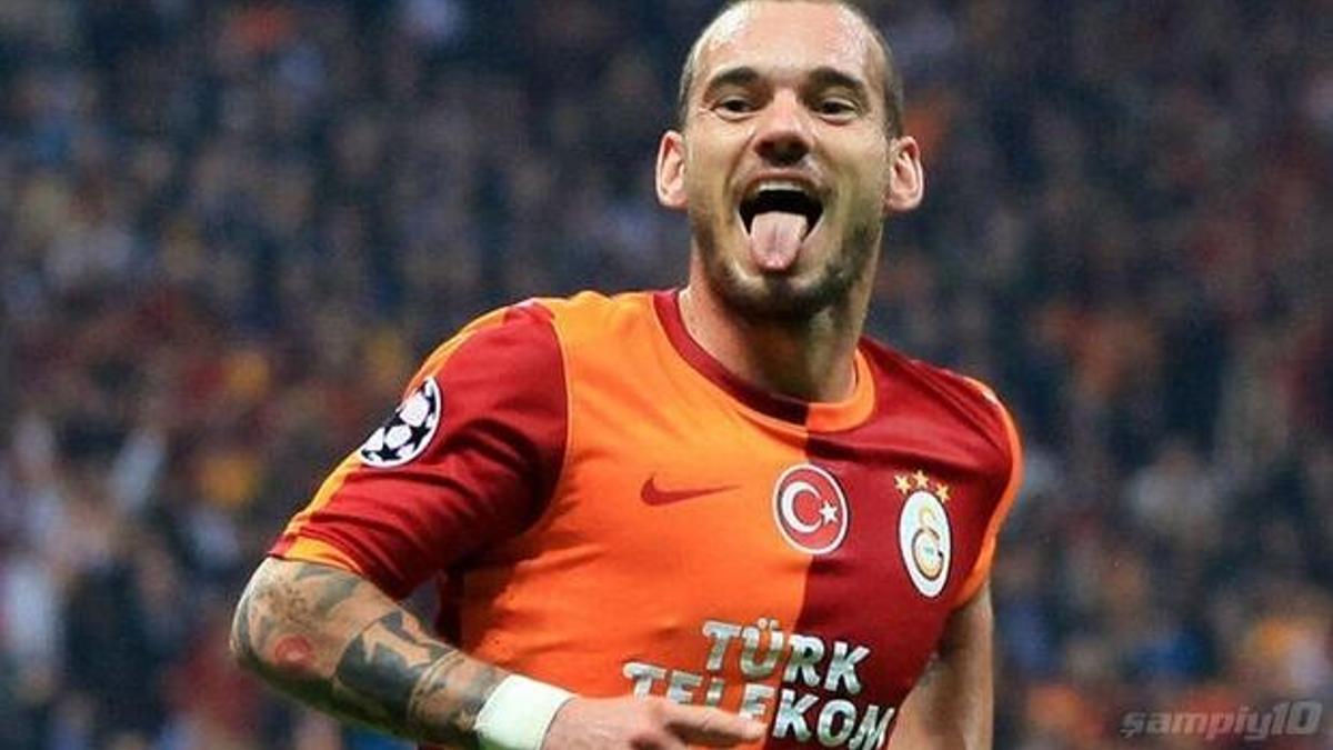 Wesley Sneijder'in Galatasaray hayalini açıkladı!