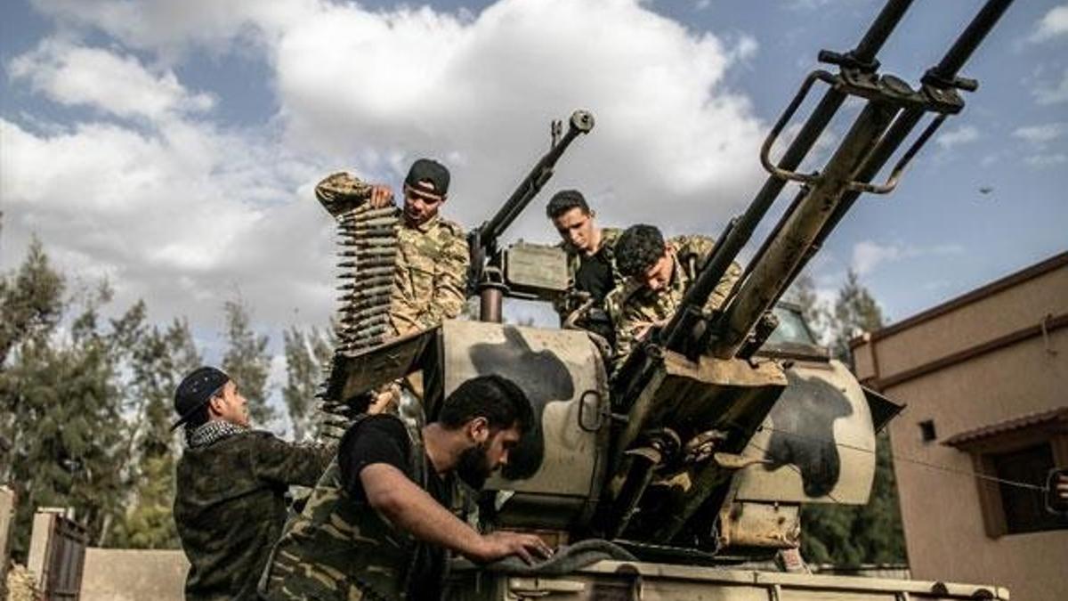 UMH, Libya'da Surman kent merkezini ele geçirdi