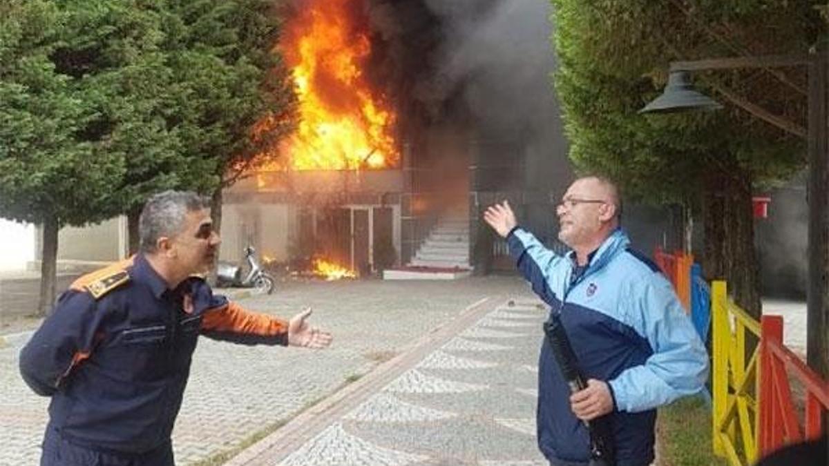 Beylikdüzü'nde korku dolu anlar
