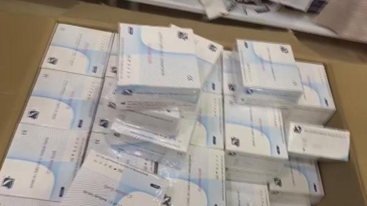 İstanbul'da operasyon! 5 bin 575 adet Covid-19 test kiti ele geçirildi