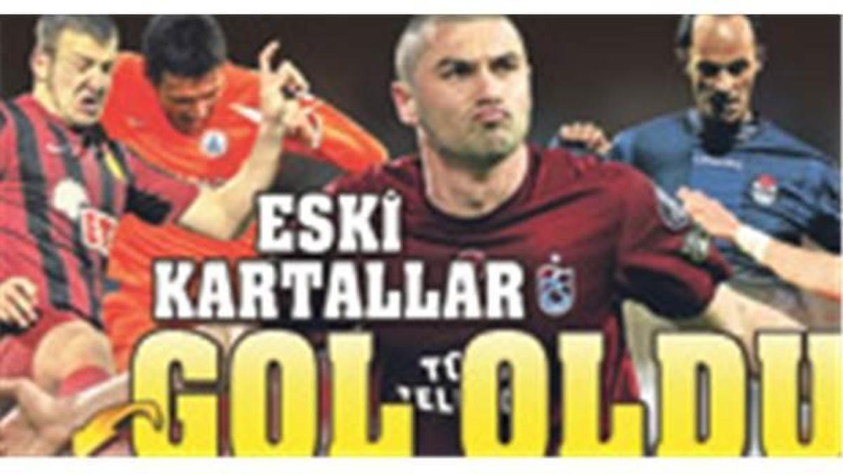 Eski Kartallar gol oldu!