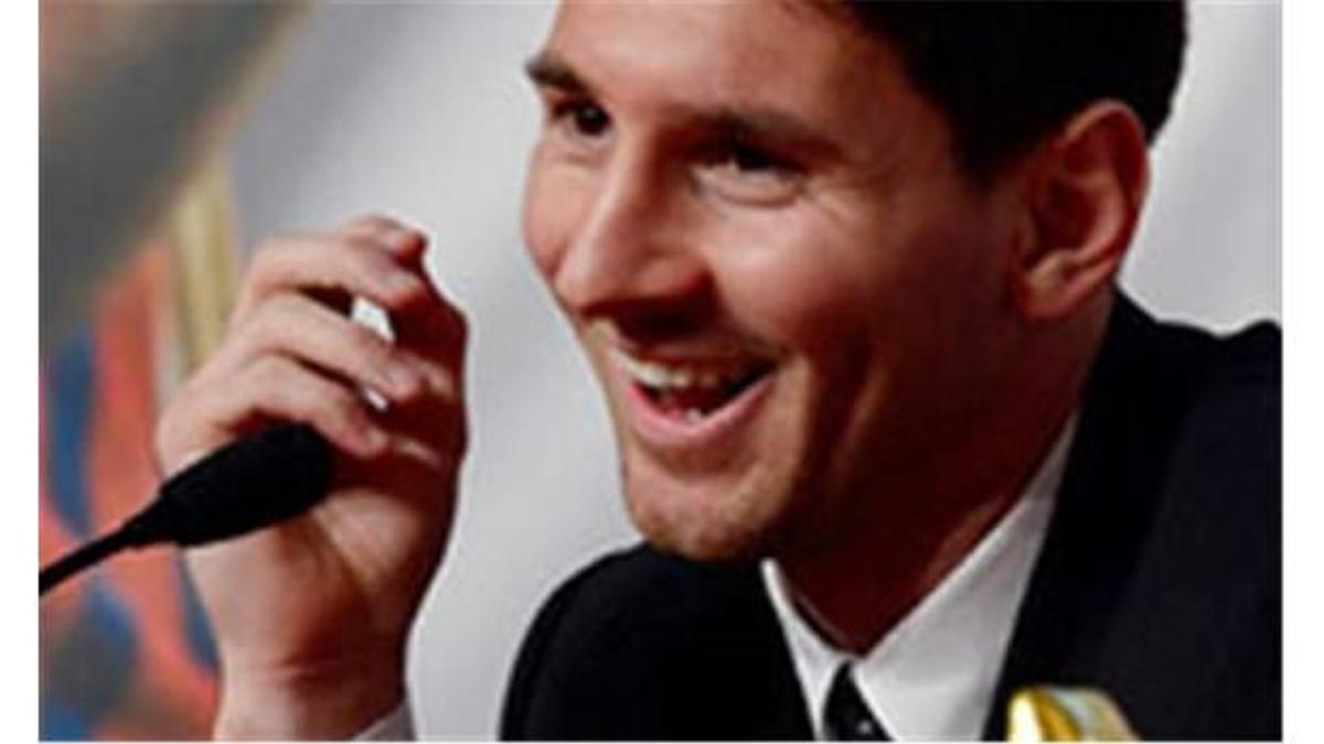 Messi ödülüne kavuştu