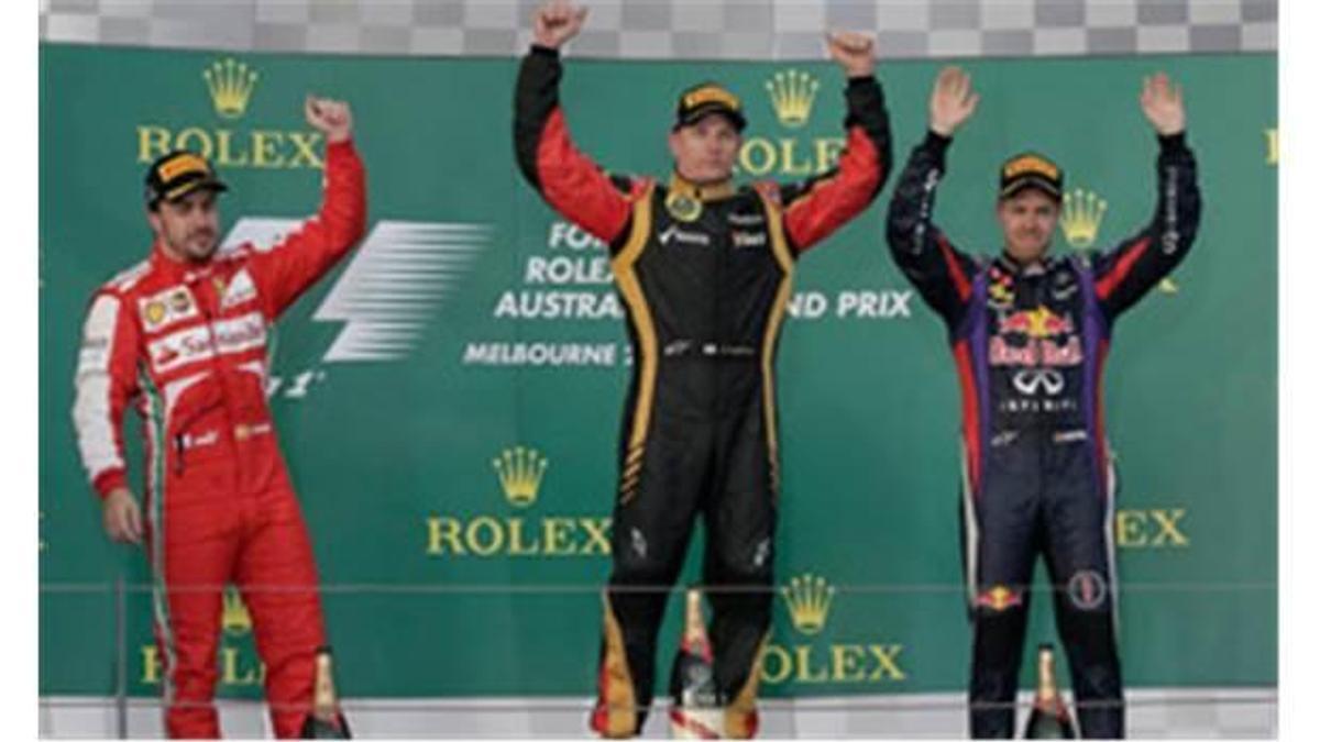 Açılışı Raikkonen yaptı