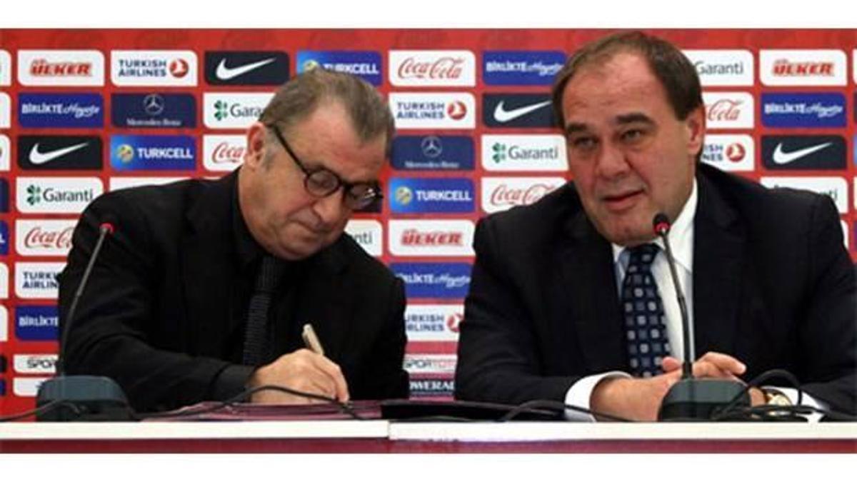 Fatih Terim gazeteciye fırça attı