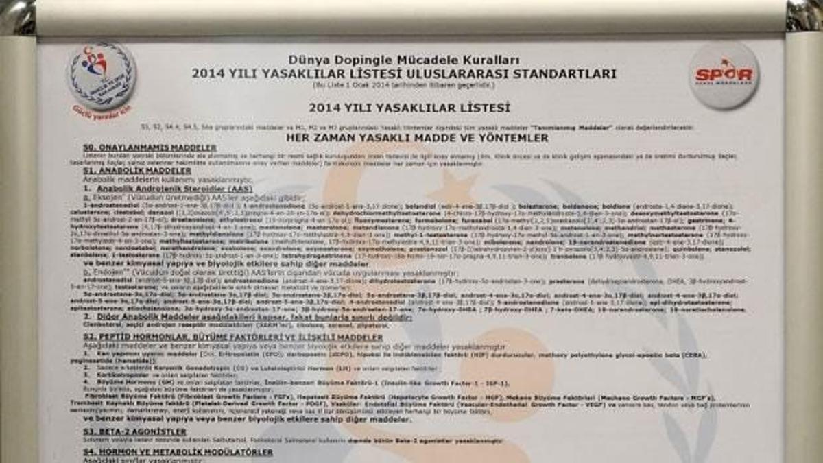 Bu tabelayı okumayan sporcu ölüme gider!