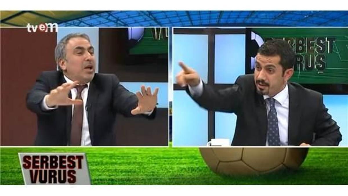 Canlı yayında birbirlerine girdiler!