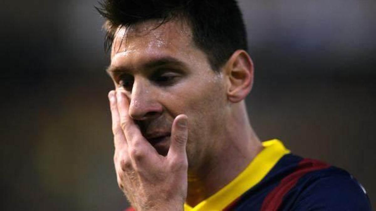 Messi bunu da yaşadı...