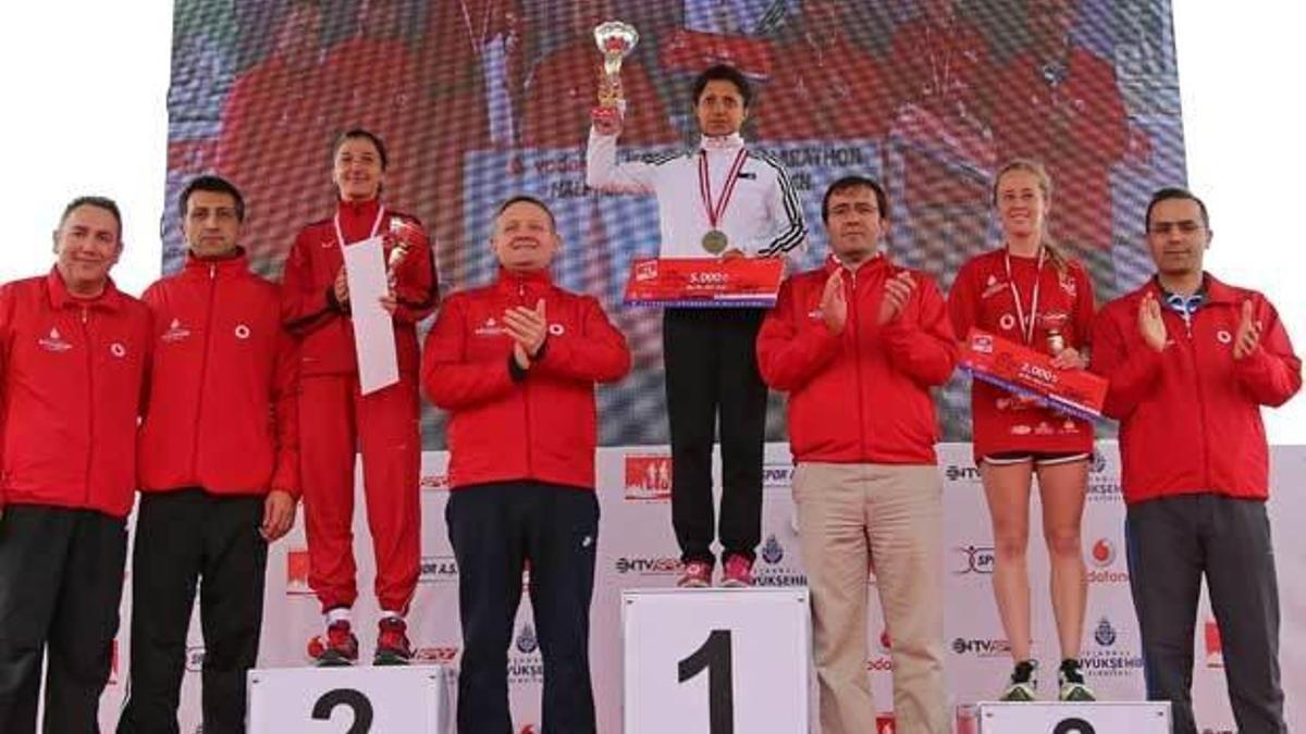 Maratona Türk Kadınlar damga vurdu