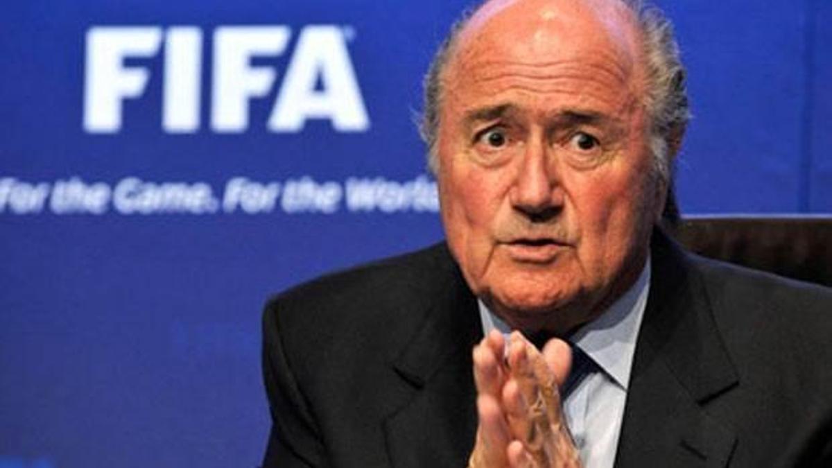 Blatter'den büyük itiraf!