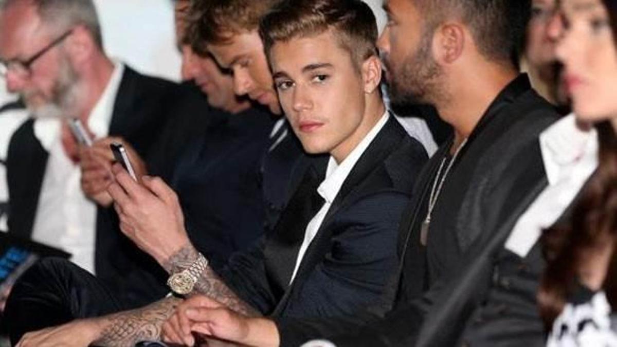 Justin Bieber'a 'hayır' dedi!