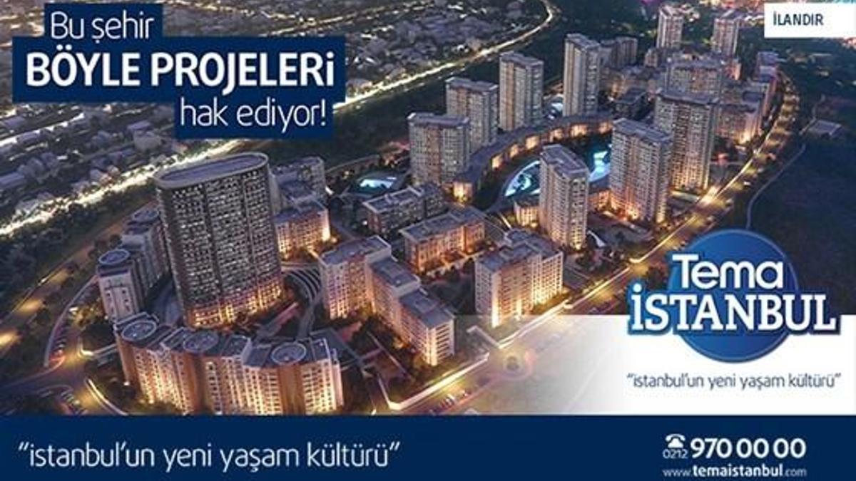 Tema İSTANBUL, Satış Ofisi ve Ön Peyzajı ile büyülüyor