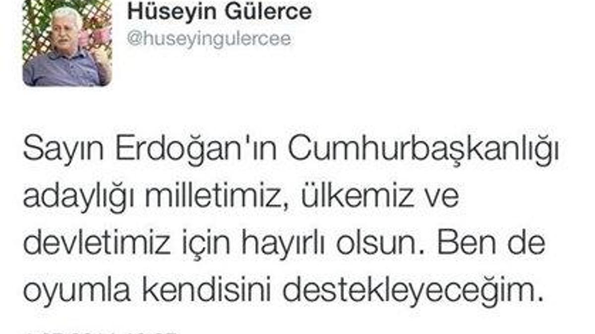 Zaman yazarı: Oyum Erdoğan'a