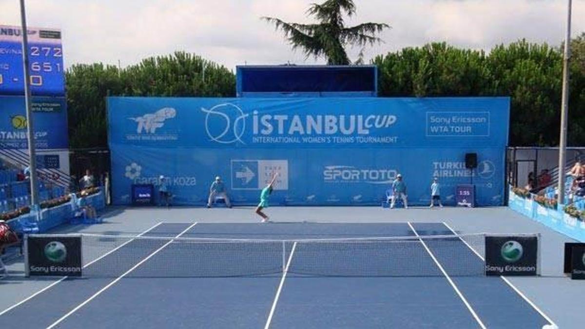 İstanbul'da tenis heyecanı