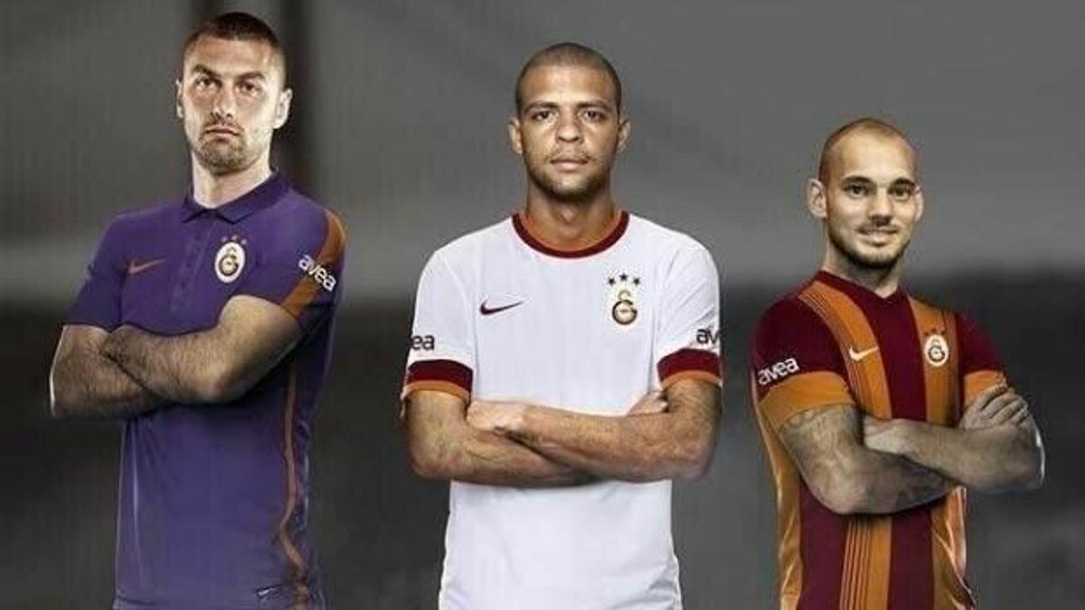 G.Saray'ın yeni sezon formaları belli oldu