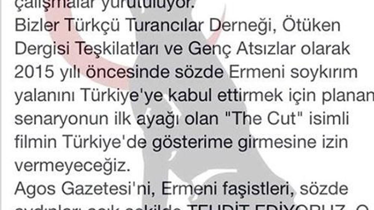 Fatih Akın'a şok tehdit! 'Beyaz berelerimizle...'
