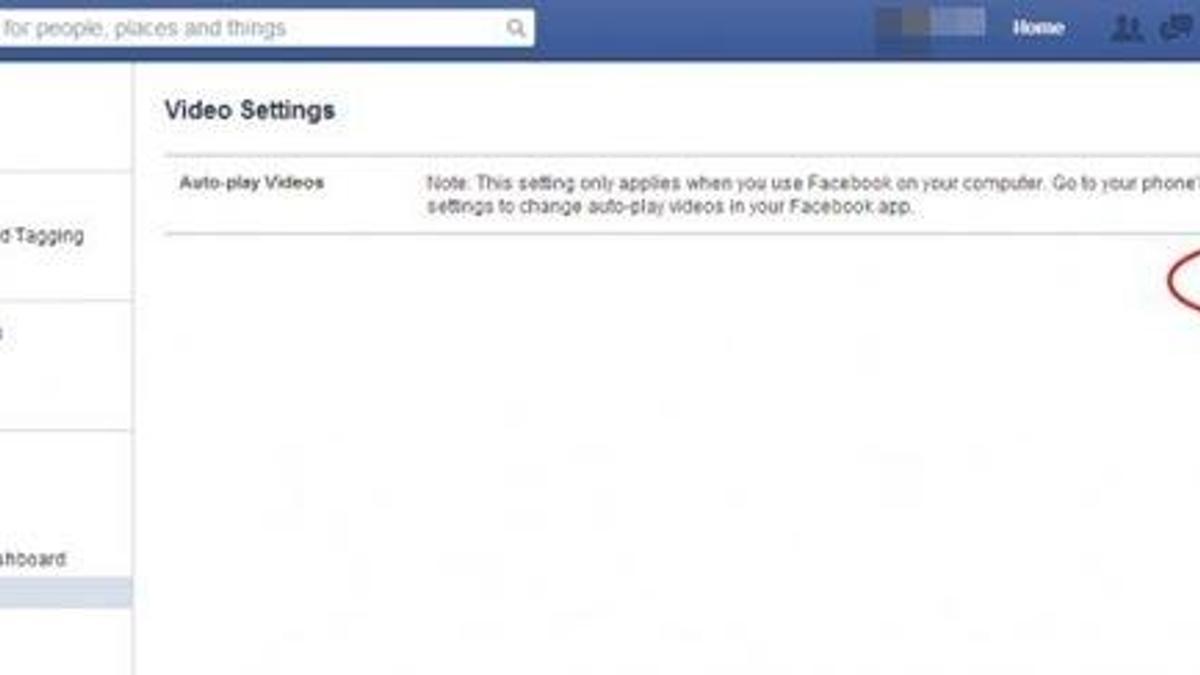 Facebook'ta videoların otomatik oynamasını engelleyin