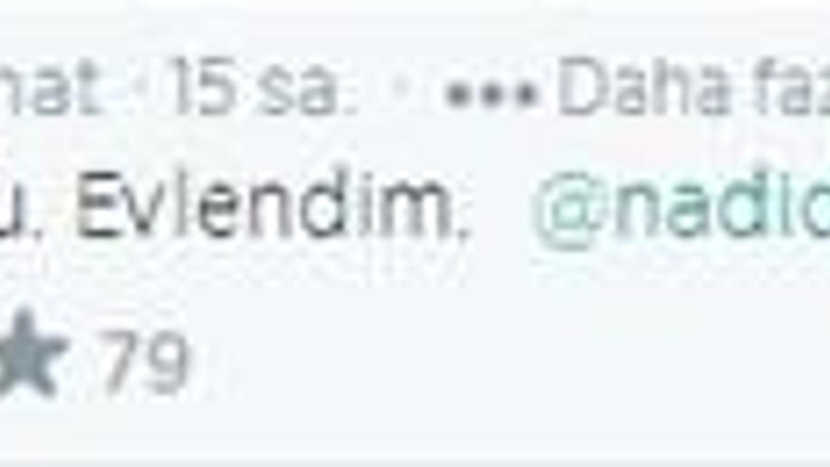 Nadide Sultan ünlü yönetmenle evlendi