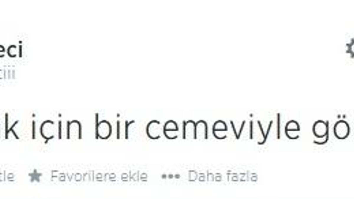 Hilal Cebeci'den şaşırtan tweet