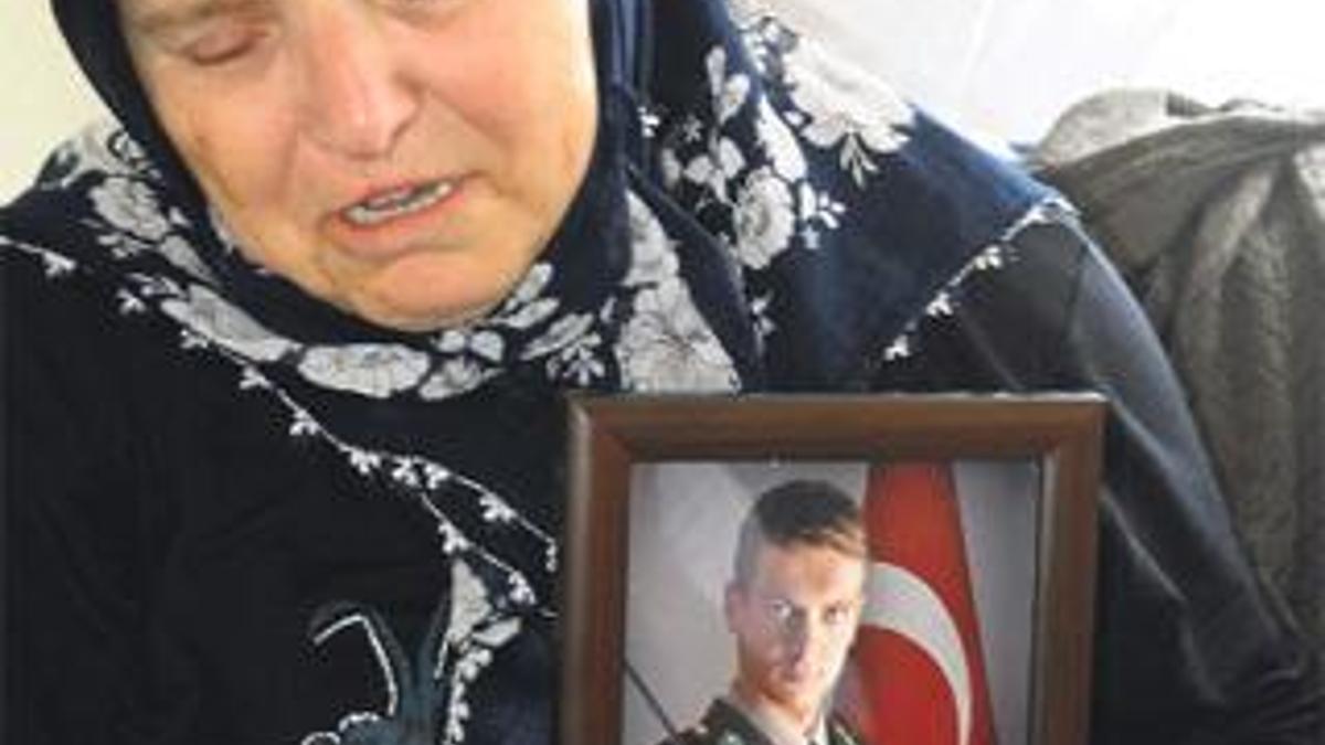 Genç teğmene hüzünlü veda