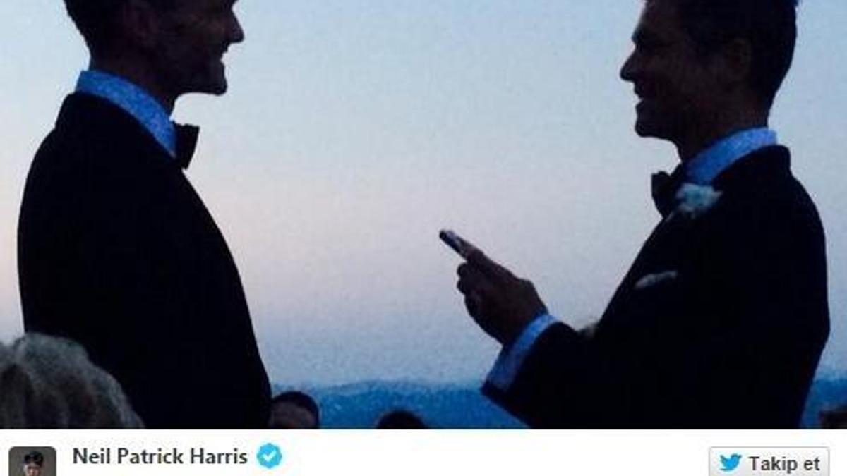 Neil Patrick Harris evlendi