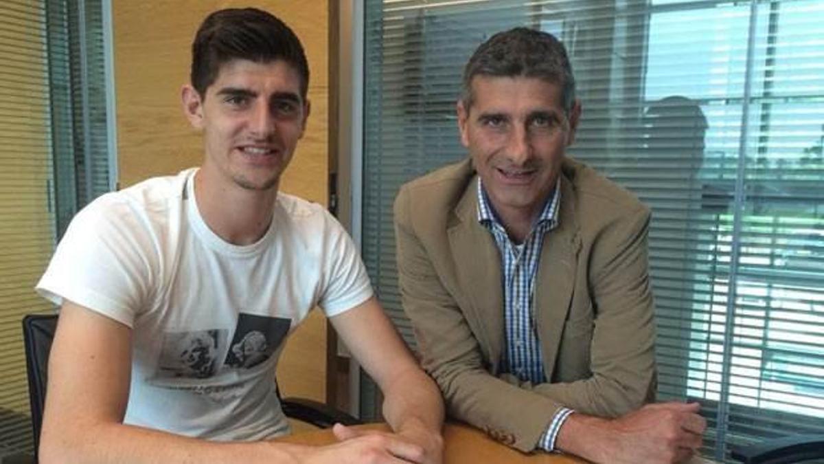Courtois'dan 5 yıllık imza