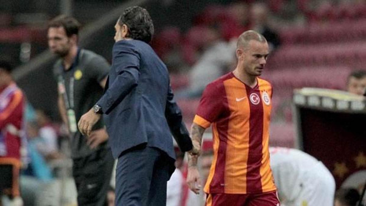 'Sneijder 90 dakika oynayamaz'