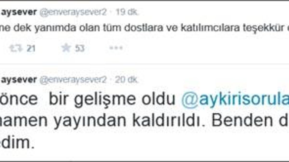 Aykırı Sorular programı yayından kaldırıldı