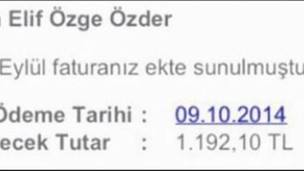 Fatura şoku!