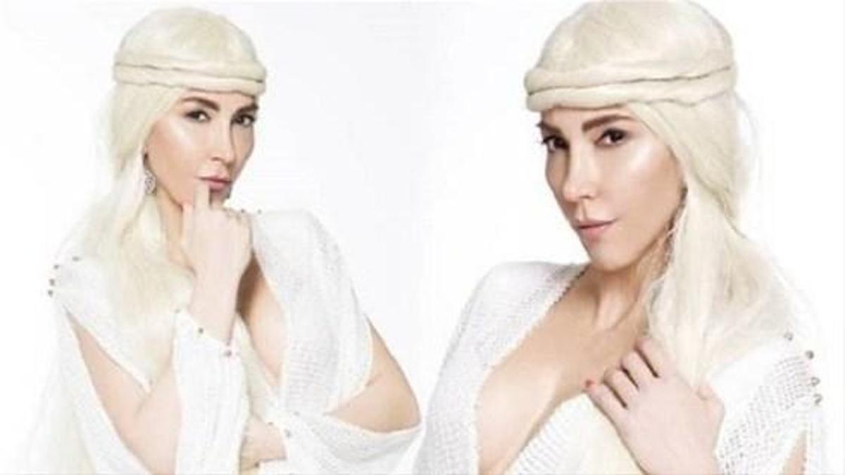 Hande Yener Khaleesi oldu!