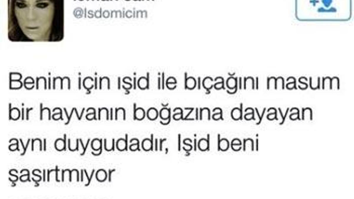 Leman Sam'dan şok kurban tweeti